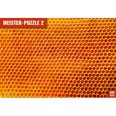 Puls-Entertainment-Puzzle-11133 MEISTER-PUZZLE 2: Honigwaben