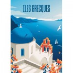 Puzzle  Hachette-Puzzle-0010 Urlaubsträume Griechische Inseln
