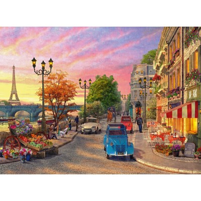 Puzzle  Ravensburger-00149 Dominic Davison: Abend in Paris