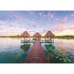 Puzzle  Ravensburger-00155 Paradiesische Aussicht
