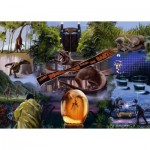 Puzzle  Ravensburger-00187 Jurassic Park