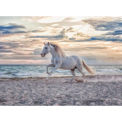 Puzzle  Ravensburger-00222 Horse on the Beach