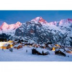 Puzzle  Ravensburger-00254 Berner Oberland, Mürren