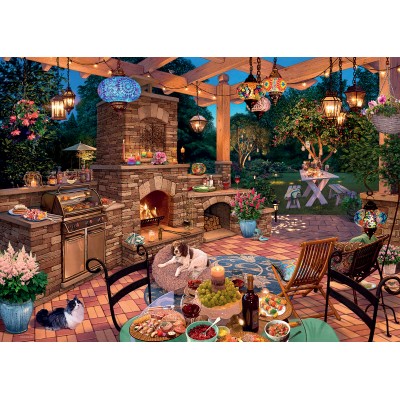 Puzzle Ravensburger-00280 Außenküche