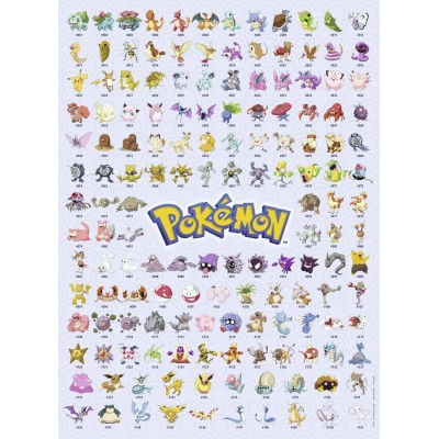 Puzzle  Ravensburger-00511 Pokémon