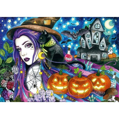 Puzzle Ravensburger-00564 Halloween