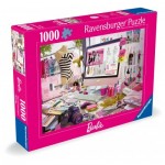 Puzzle  Ravensburger-00638 Mode-Ikone - Barbie