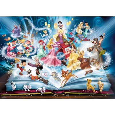 Puzzle  Ravensburger-00710 Disney's magisches Märchenbuch