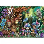 Puzzle  Ravensburger-00786 Im Feenland