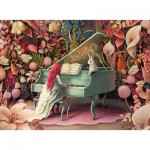 Puzzle  Ravensburger-01010 Das Kaninchenkonzert - demelsa Haughton