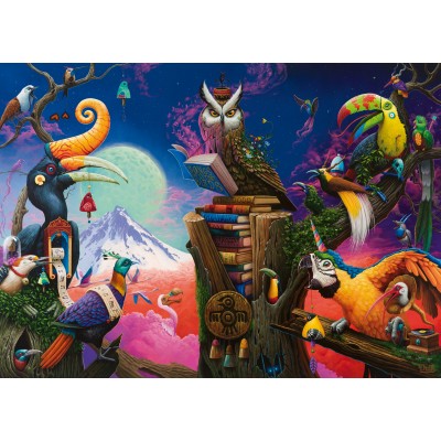Puzzle Ravensburger-01024 Gesänge ausgestorbener Vögel