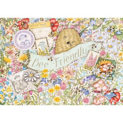 Puzzle Ravensburger-01079 Freunde der Bienen