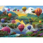 Puzzle  Ravensburger-01190 Ballon-Tal