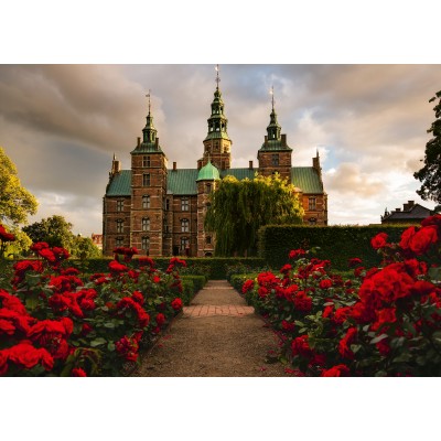  Ravensburger-01336 Schloss Rosenborg - Dänemark - Puzzle Highlights - Schlösser