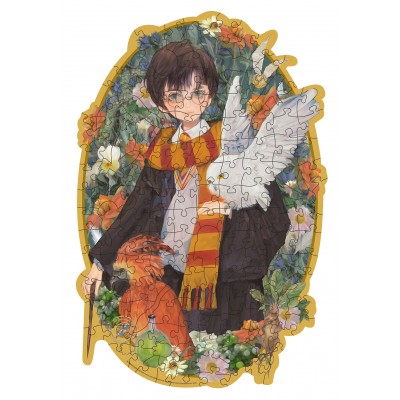 Ravensburger-01458 Holzpuzzle - Harry Potter