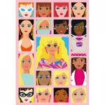Puzzle  Ravensburger-01493 Weibliche Kraft - Barbie