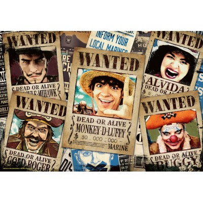 Puzzle  Ravensburger-01498 Gewünscht! - One Piece