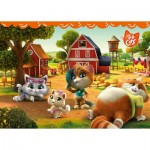  Ravensburger-03015 Giant Floor Puzzle - 44 Cats