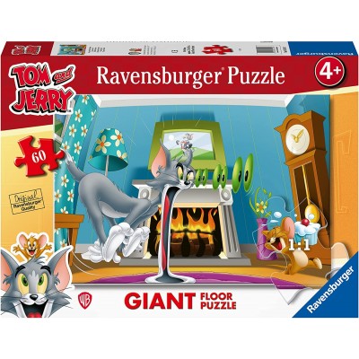  Ravensburger-03128 Riesen-Bodenpuzzle - XXL Teile - Tom & Jerry
