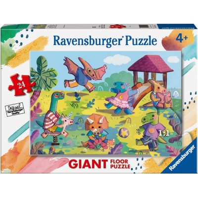  Ravensburger-03147 Riesen-Bodenpuzzle - XXL Teile - Dinosaurier