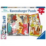  Ravensburger-05155 3 Puzzles - The Aristocats