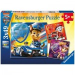  Ravensburger-05218 3 Puzzles - Chase, Marcus und Stella - Paw Patrol