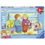  Ravensburger-07588 2 Puzzles - Goya heraus