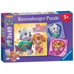  Ravensburger-08008 3 Puzzles - Paw Patrol