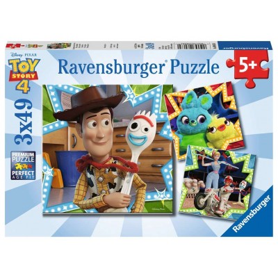  Ravensburger-08067 3 Puzzles - Toy Story