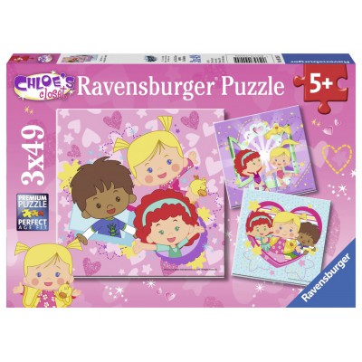  Ravensburger-09205 2 Puzzles - Chloe