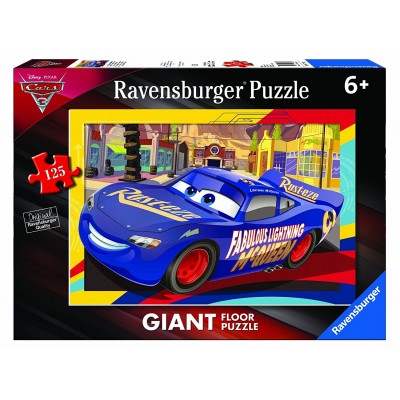  Ravensburger-09766 Riesen-Bodenpuzzle - Cars 3