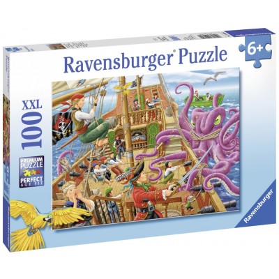 Puzzle Ravensburger-10939 XXL Teile - Piraten