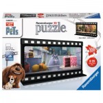  Ravensburger-11212 3D Puzzle - The Secret Life of Pets