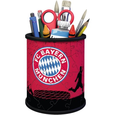  Ravensburger-11215 3D Puzzle - Utensilo: FC Bayern
