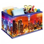  Ravensburger-11227 3D Puzzle - Aufbewahrungsbox Skyline