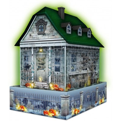  Ravensburger-11254 3D Puzzle - Haunted House