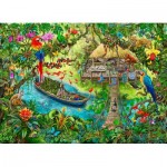  Ravensburger-12934 Exit Puzzle Kids - The Expedition