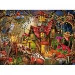 Puzzle  Ravensburger-12951 XXL Teile - The Forest House