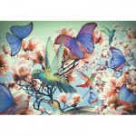 Puzzle  Ravensburger-12969 Relax - Hummingbird