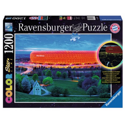 Puzzle  Ravensburger-16187 Star Line Color Collection - Allianz Arena