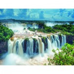 Puzzle  Ravensburger-16607 Wasserfälle von Iguazu, Brasilien