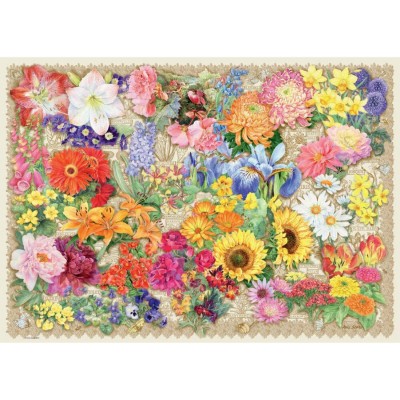 Puzzle Ravensburger-16762 Blooming Beautiful