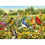 Puzzle  Ravensburger-16988 Vögel