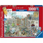 Puzzle  Ravensburger-17144 Fleroux - Antwerpen
