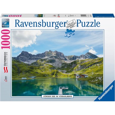 Puzzle  Ravensburger-17174 Zürser See in Vorarlberg