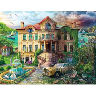 Puzzle Ravensburger-17464 Landhaus im Wandel der Zeit