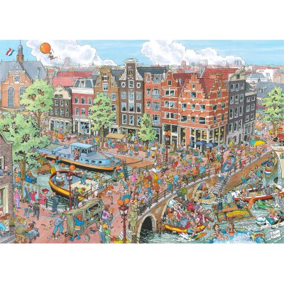 Puzzle Ravensburger-19192 Amsterdam
