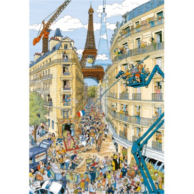 Puzzle Ravensburger-19503 Paris
