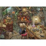  Ravensburger-19958 Escape Puzzle - Hexenküche (auf Französisch)