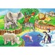 2 Puzzles - Tiere im Zoo